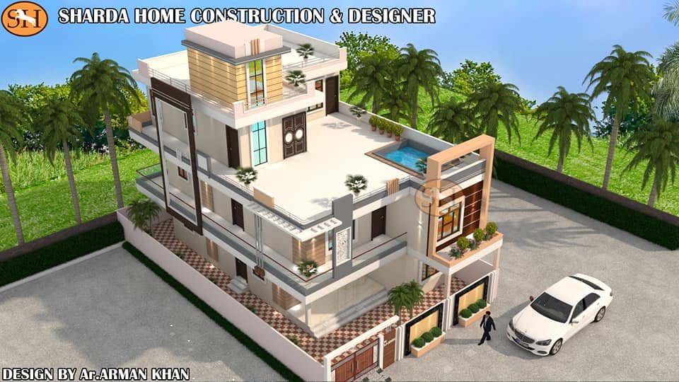 Residential Projects by Sharda Home Construction & Designer